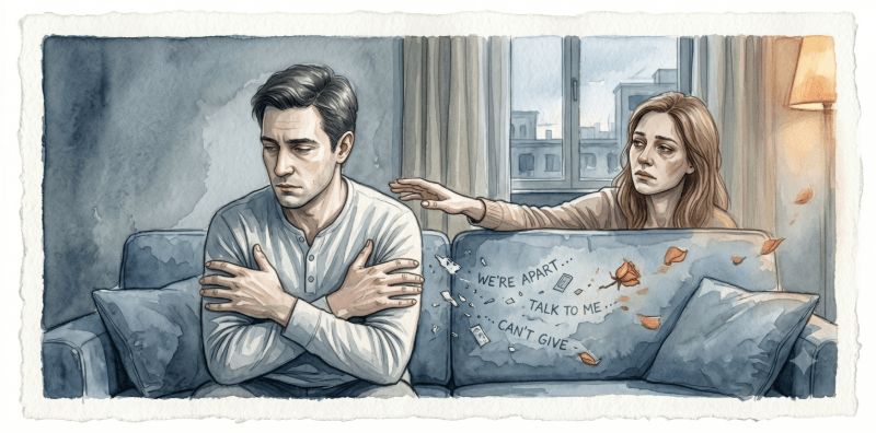 Tacaños emocional: persona que retiene afecto y emociones en la relación